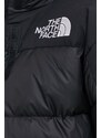 The North Face geacă de puf femei, culoarea negru, de iarnă