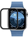OLBO Folie din sticla curbata compatibila cu Apple Watch seria 4 5 6 SE 44mm
