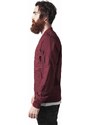 Jachetă pentru bărbati // Urban Classics Light Bomber Jacket burgundy