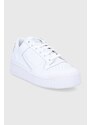 adidas Originals ghete de piele Forum Bold FY9042 culoarea alb FY9042
