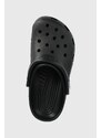 Crocs papuci culoarea negru