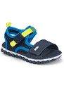 BIBI Shoes Sandale Baieti Summer Roller Sport Naval/Galben