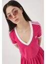 adidas Originals tricou HG6595 femei, culoarea roz HG6595-REMAG