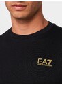 EA7 Emporio Armani Bluză de molton galben șofran / negru