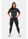 NEBBIA Iconic Mid-Waist Sweatpants FGLG BLACK