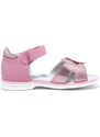 Sandale fete din piele, Happy Bee 145710, roz, 31-36