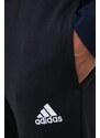 adidas Performance pantaloni de trening Entrada 22 bărbați, culoarea negru, uni HB0574