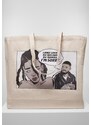 Mister Tee / Sorry Oversize Canvas Tote Bag offwhite