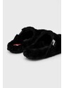 Love Moschino papuci de casa culoarea negru