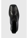 Vagabond Shoemakers cizme de piele Jillian femei, culoarea negru, cu toc drept