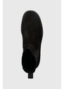 Vagabond Shoemakers ghete chelsea de piele Tara femei, culoarea negru, cu platforma