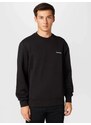 Calvin Klein Bluză de molton negru / alb