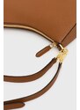 Lauren Ralph Lauren Lauren Ralph poșetă de piele culoarea maro 431884000000