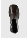 Vagabond Shoemakers cizme de piele Ansie femei, culoarea maro, cu toc drept