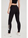 New Balance leggins de antrenament Classic femei, culoarea negru, cu imprimeu
