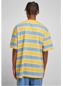 Tricou pentru bărbati cu mânecă scurtă // Starter Block Stripes Tee wht/hrznblu/clfrniyllw M wht/hrznblu/clfrniyllw