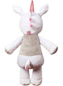 Jucărie moale cu sunătoare BabyOno Unicorn, 60 cm - alb