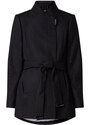 TED BAKER Palton Rosess Short Belted Wool Wrap 249308 black