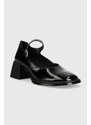 Vagabond Shoemakers pantofi de piele Ansie culoarea negru, cu toc drept