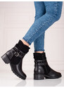 GOODIN Shelvt women's ankle boots with decorative belt