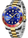 Ceas barbatesc Lige Data Quartz Analog Otel