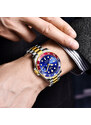 Ceas barbatesc Lige Data Quartz Analog Otel