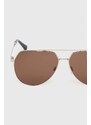 Hawkers ochelari de soare culoarea maro