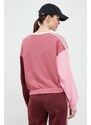 adidas bluza femei, culoarea roz, modelator
