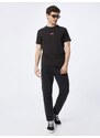 LEVI'S  Tricou 'Relaxed Baby Tab Short Sleeve Tee' roșu / negru