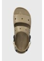 Crocs sandale Classic All Terain Sandal bărbați, culoarea maro 207711.2F9-2F9