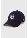 New Era șapcă de baseball din bumbac culoarea bleumarin, cu imprimeu, NEW YORK YANKEES