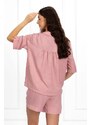 Momenti per Me Pijamale de damă din in Karina roz