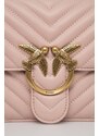 Pinko poseta de piele culoarea roz, 100941 A0GK