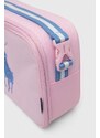 Polo Ralph Lauren geanta de pranz pentru copii culoarea roz