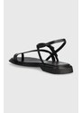 Vagabond Shoemakers sandale de piele Izzy femei, culoarea negru, 5513.001.20