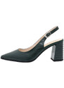 Pantofi dama, Epica, H4H8380-26265FN-5895-C2-N-Verde, elegant, piele naturala, cu toc, verde (Marime: 36)
