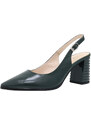 Pantofi dama, Epica, H4H8380-26265FN-5895-C2-N-Verde, elegant, piele naturala, cu toc, verde (Marime: 36)