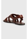 Vagabond Shoemakers sandale de piele TIA 2.0 femei, culoarea maro, 5531.201.27