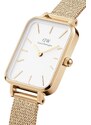 Daniel Wellington ceas Quadro 20x26 femei, culoarea auriu