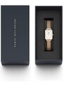 Daniel Wellington ceas Quadro 20x26 femei, culoarea auriu