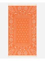 SUN OF A BEACH Bandana Orange | Feather Beach Towel (Dimensiuni: 95 x 160 cm.)
