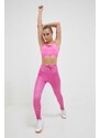 adidas Performance leggins de alergare Run Essential culoarea roz, modelator
