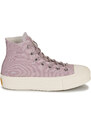 Converse Pantofi sport stil gheata Femei CHUCK TAYLOR ALL STAR LIFT PLATFORM SUMMER UTILITY-LUCID LILAC/V