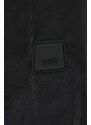Rains geacă de ploaie 18900 Track Jacket culoarea negru, de tranziție, oversize 18900.01-01Black