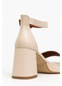 Vagabond Shoemakers sandale de piele FIONA culoarea bej, 5515.001.02