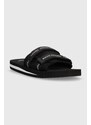 Armani Exchange papuci barbati, culoarea negru, XUP010.XV672.00002