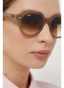 Ray-Ban ochelari de soare culoarea bej