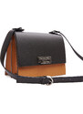 Pachet Geanta STAR Natural by Urban Vanilla, din piele naturala reciclata maro + Port card