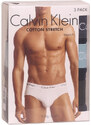 3PACK slipuri bărbați Calvin Klein multicolore (U2661G-6EW) S