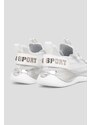 PLEIN SPORT sneakers The Iron Tiger Gen.X.02 culoarea alb, PACS USC0429 STE003N